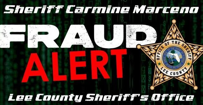 Lee County Sheriff’s Office Fraud Alert banner