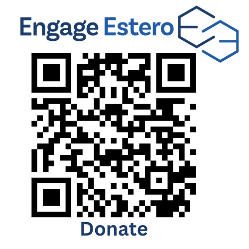 Engage Estero donate QR code